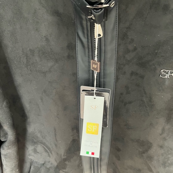 Men’s Faux Suede Jacket - Picture 4 of 5